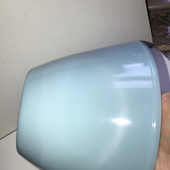 Vintage Fire King Delphite blue mixing bowl - Picture 8 of 9